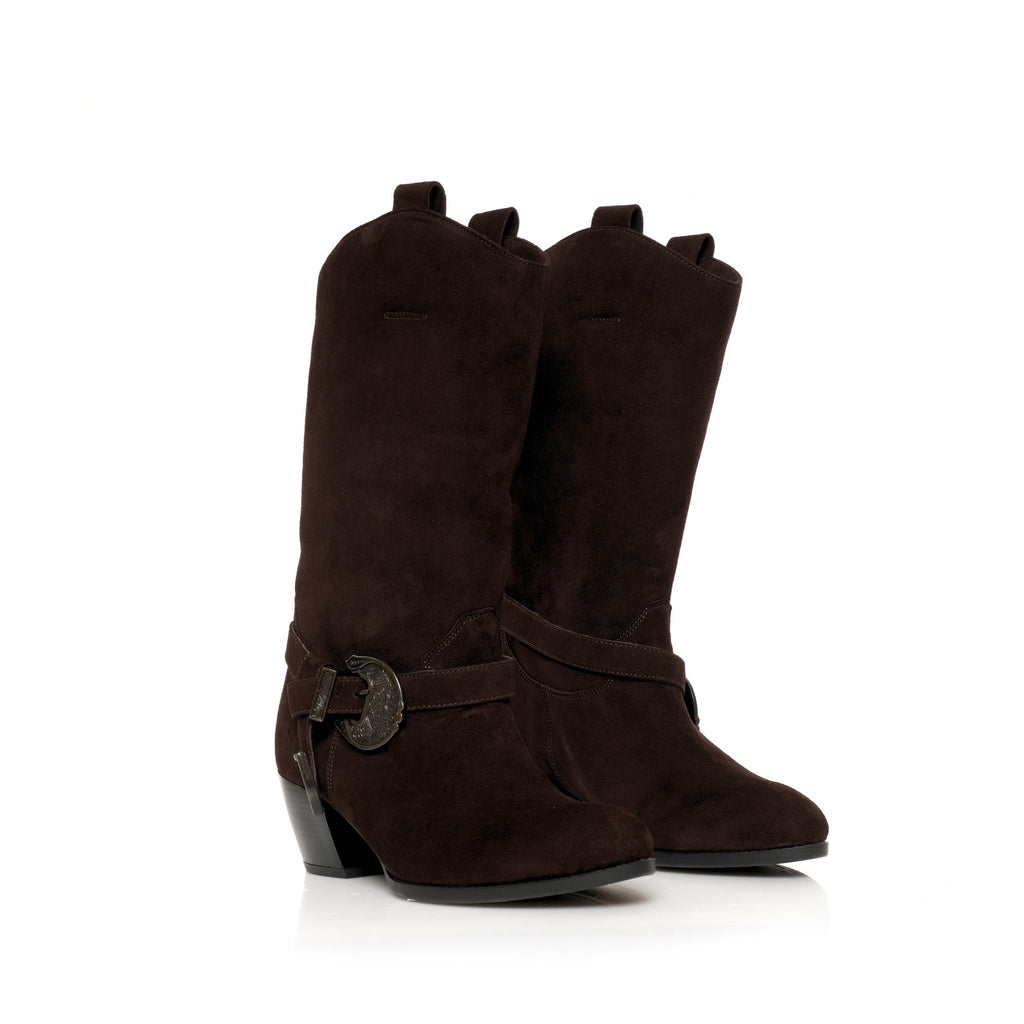 Santiag Chocolate Suede