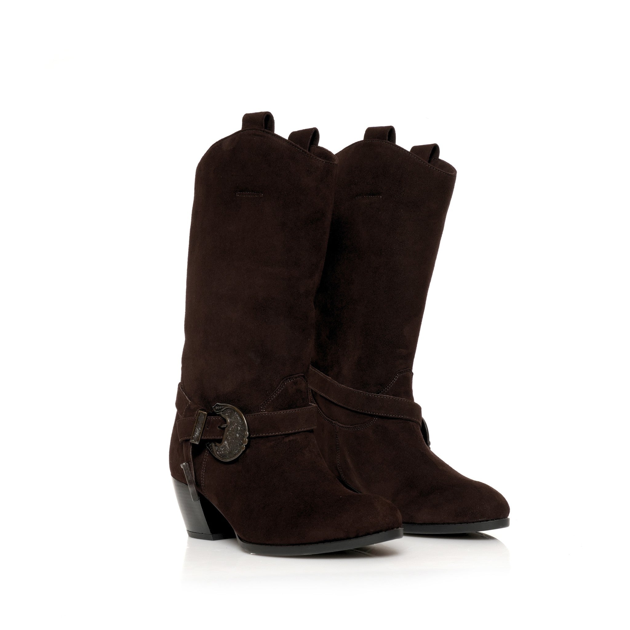 Santiag Chocolate Suede