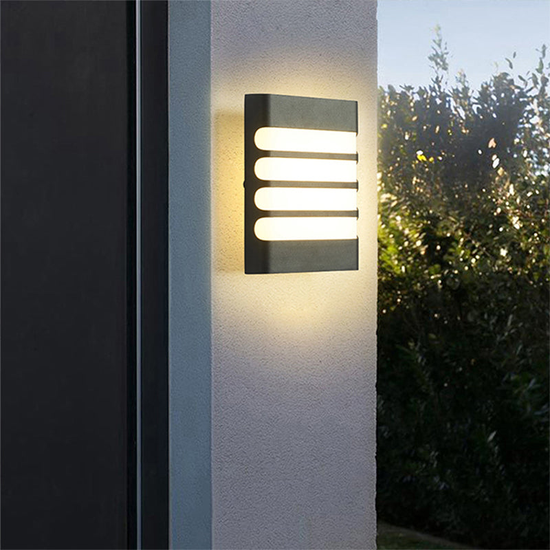 Aplica Exterior Raisa, 18W, 6000K, Negru