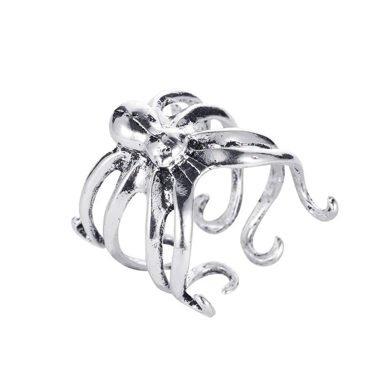 Spider Ring for Women Adjustable