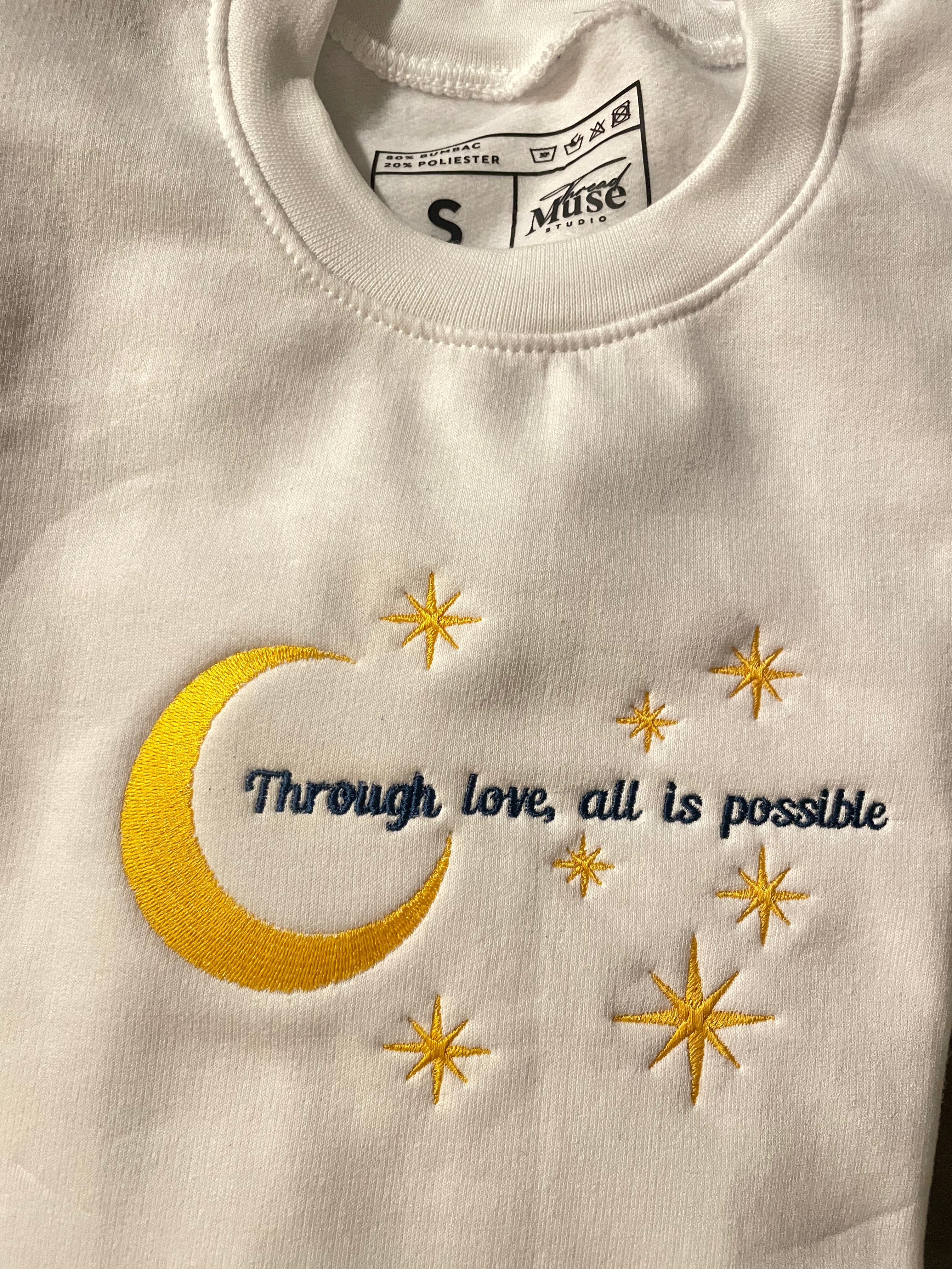 Through love sweatshirt Crescent City