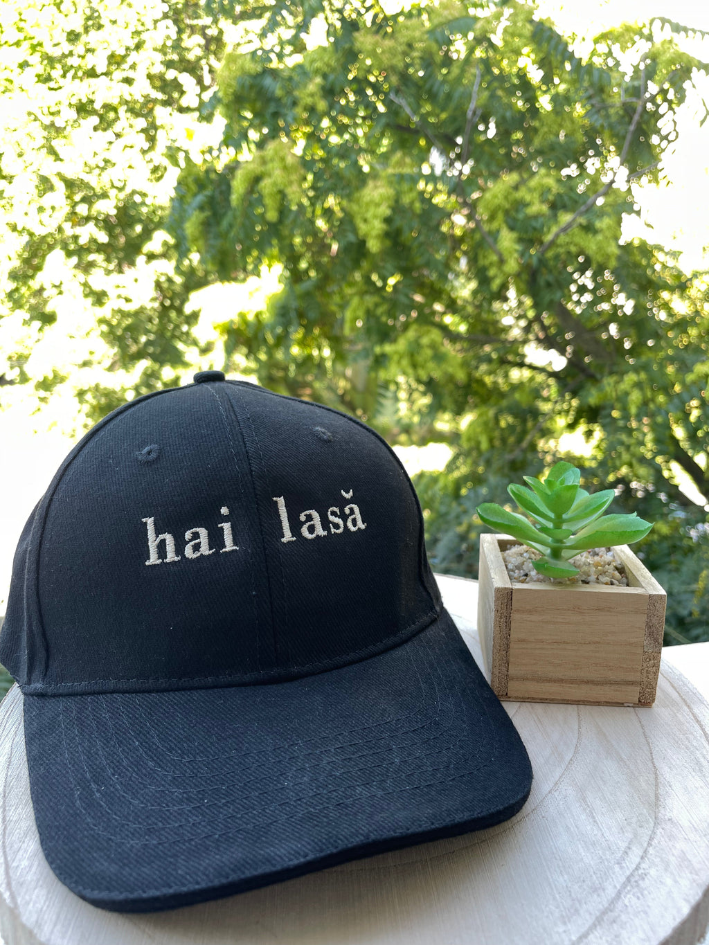 Sapca unisex Hai lasa brodata