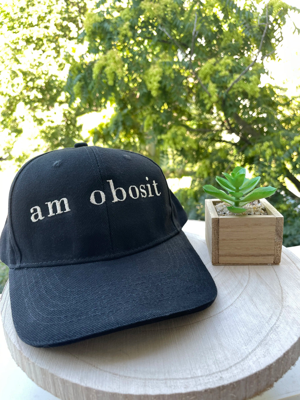 Sapca unisex Am obosit brodata