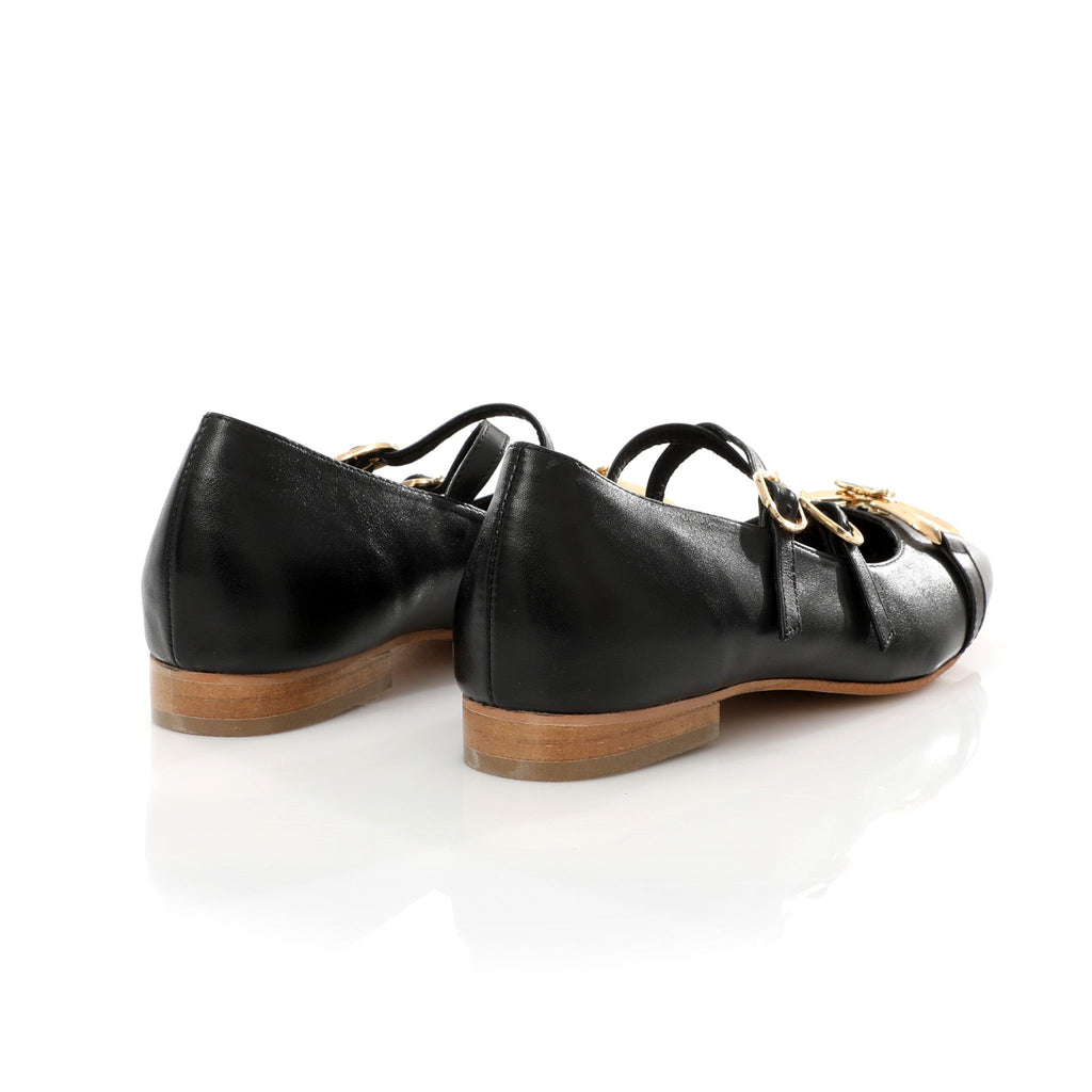 Ballerina Mary Jane Noire | Butterfly Bow