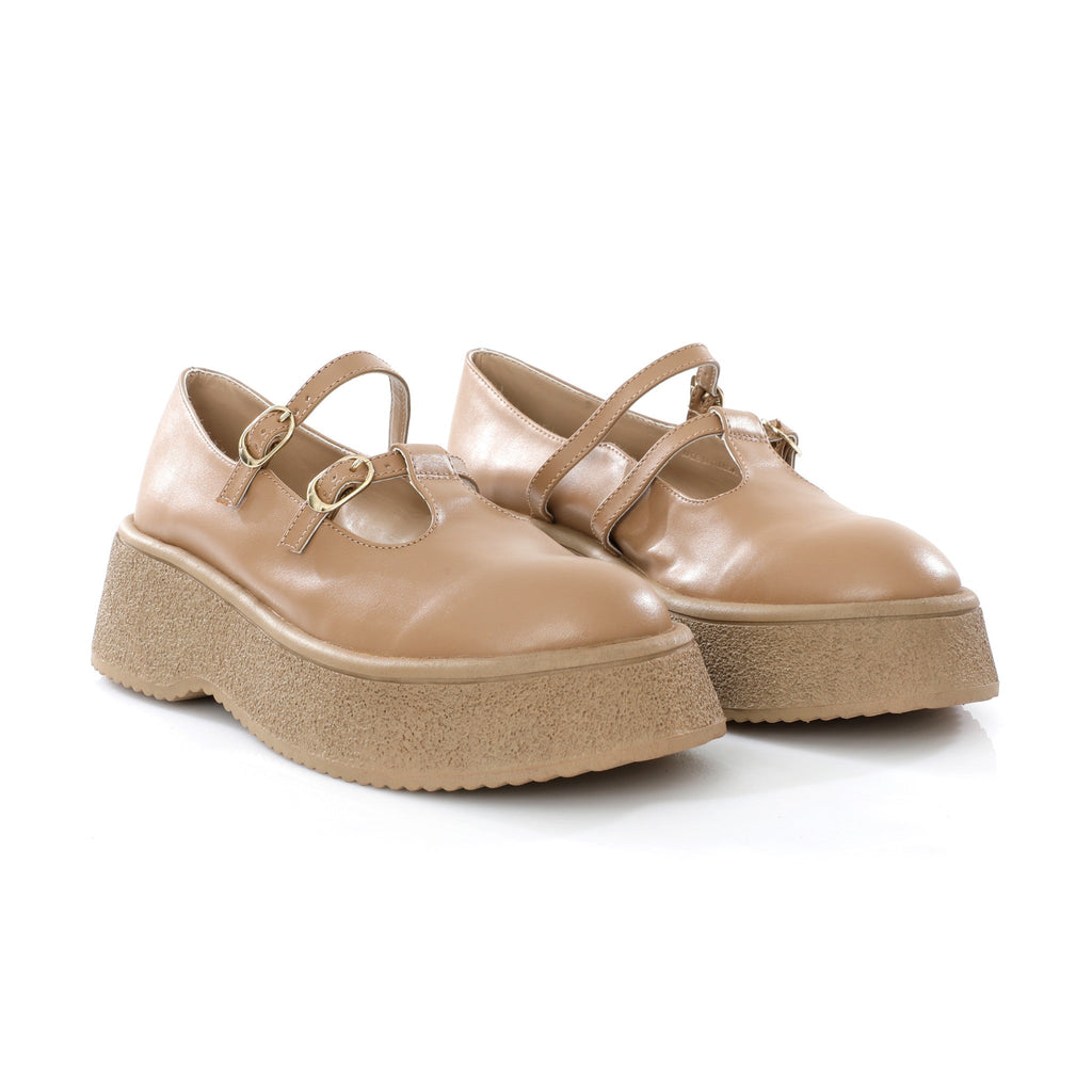 Chunky Mary Jane Cappuccino