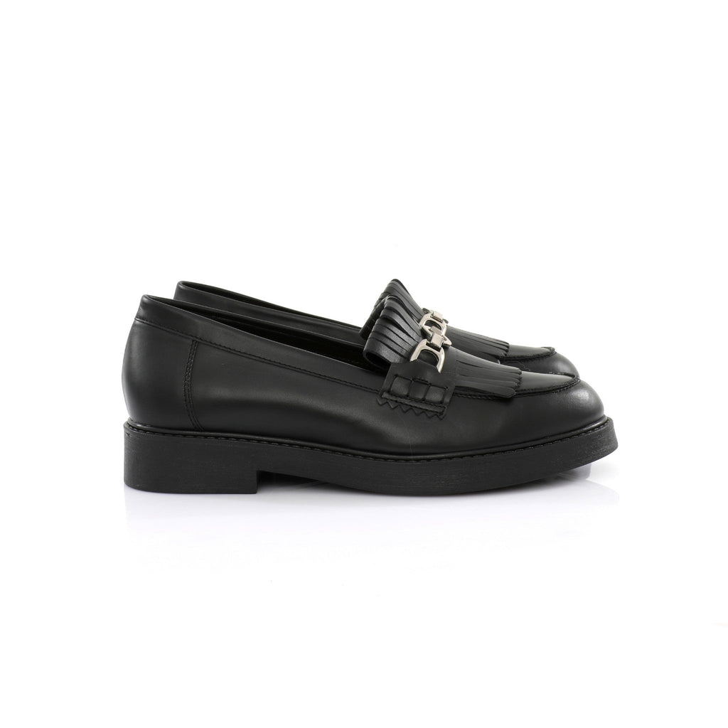 Classic Loafer Noire | Fringe