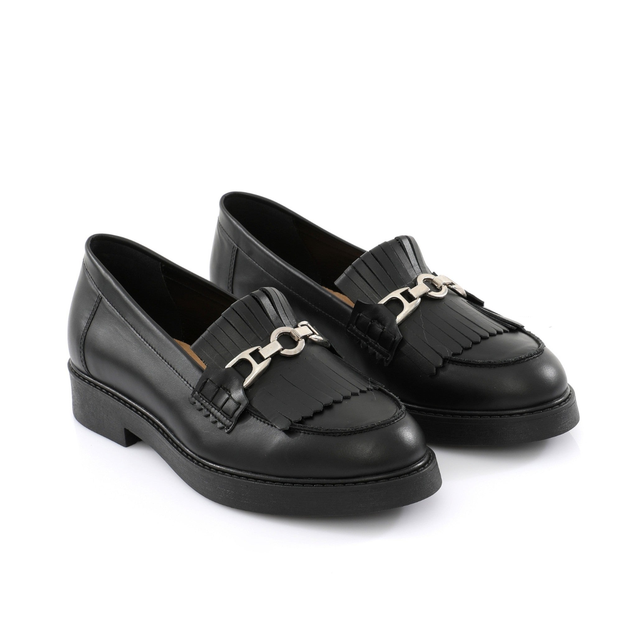 Classic Loafer Noire | Fringe