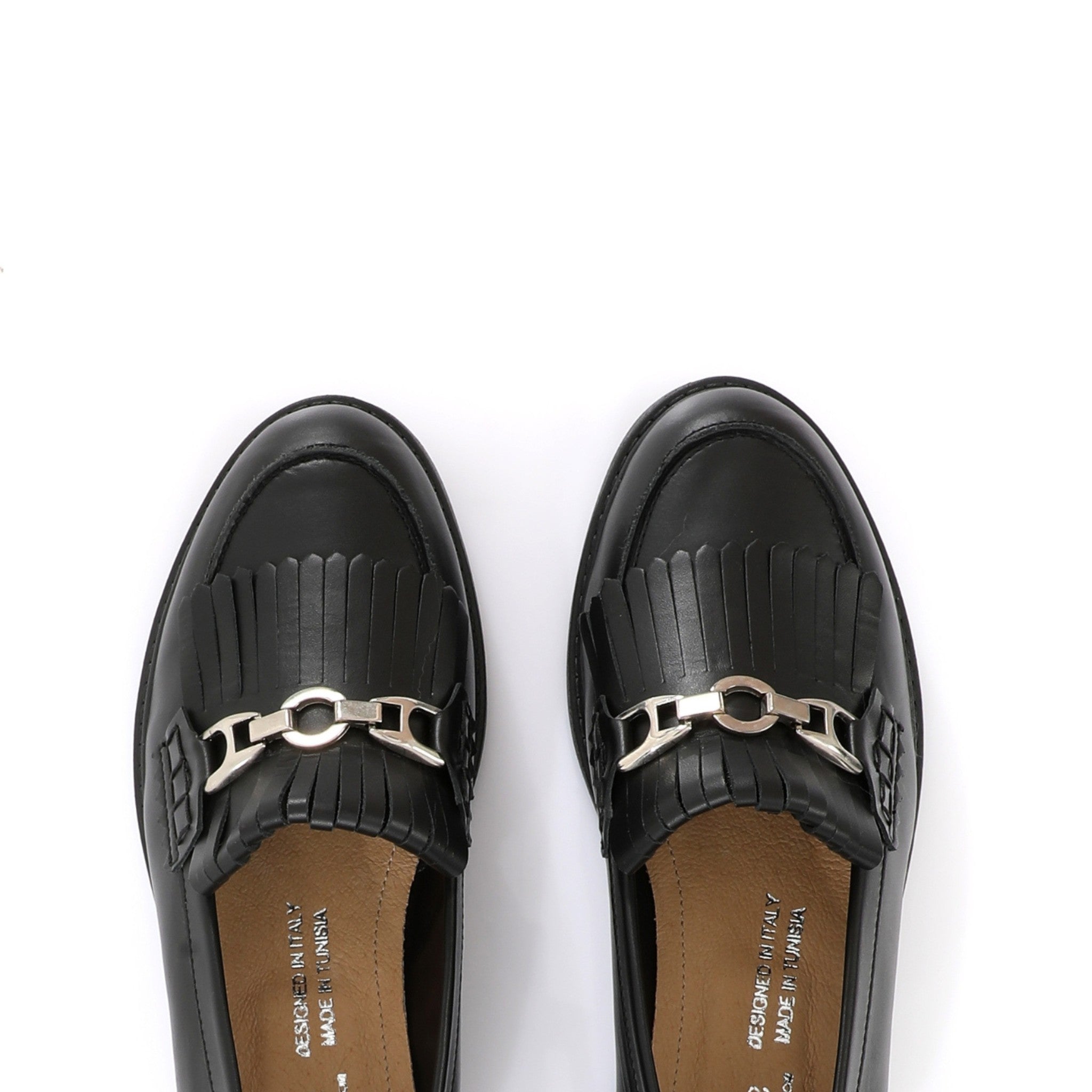 Classic Loafer Noire | Fringe