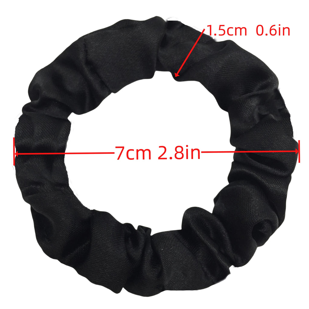 6Pcs Elegant Hair Scrunchies