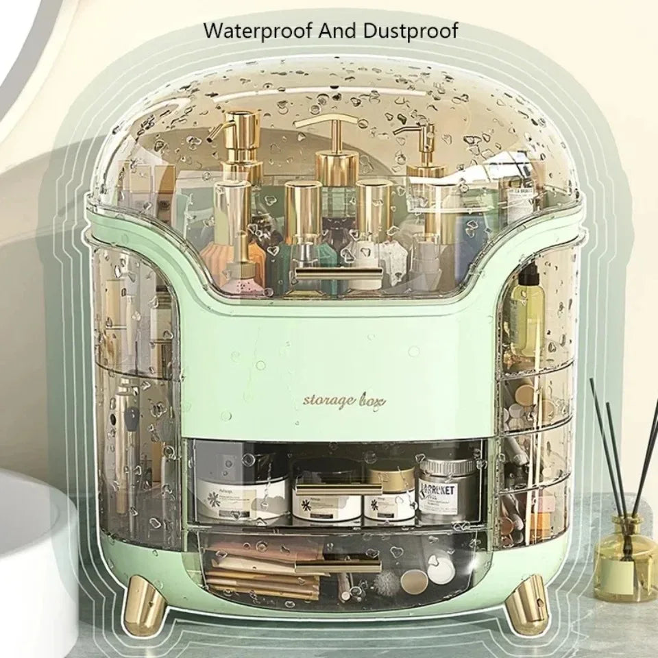 Transparent Jewelry Cosmetic Storage Box