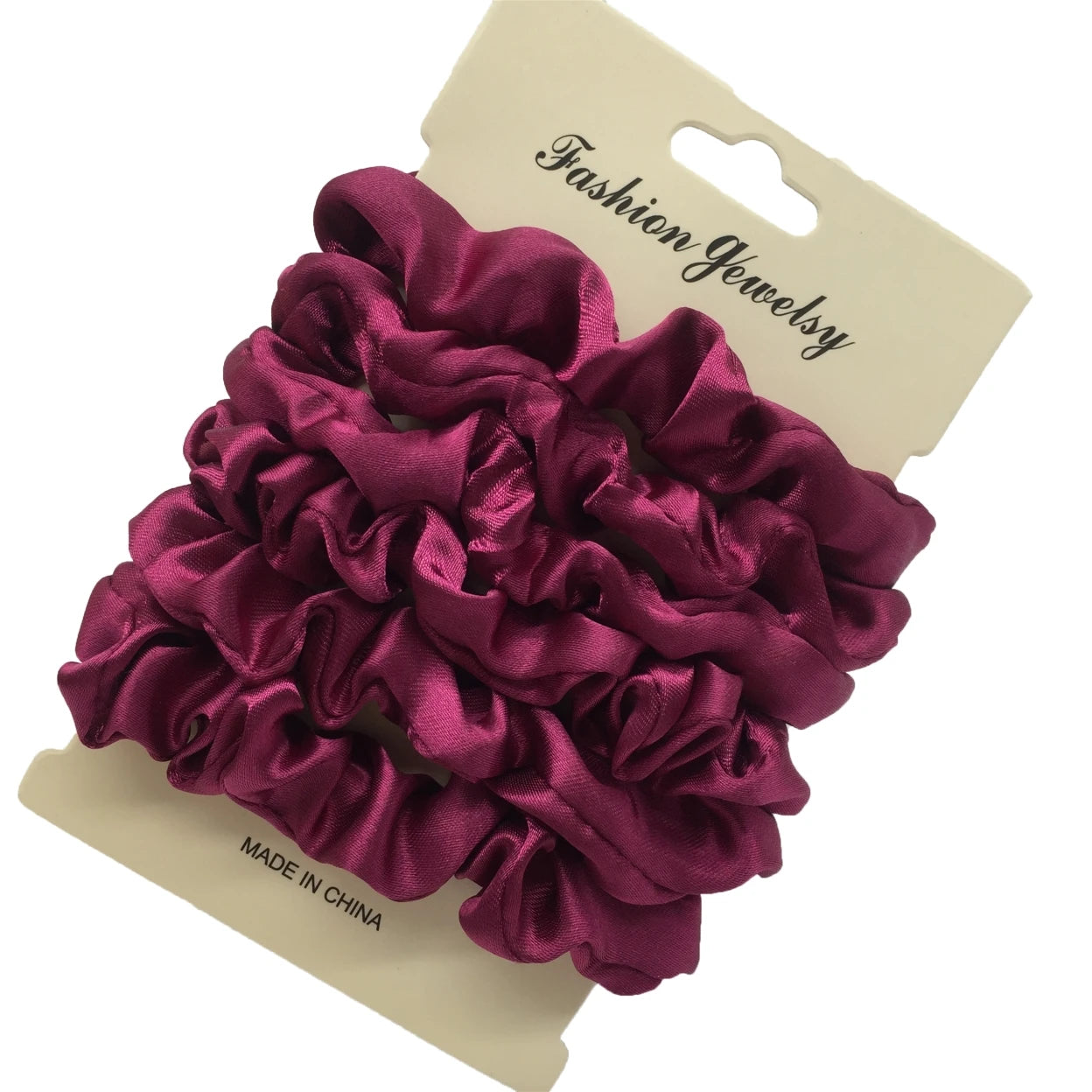 6Pcs Elegant Hair Scrunchies