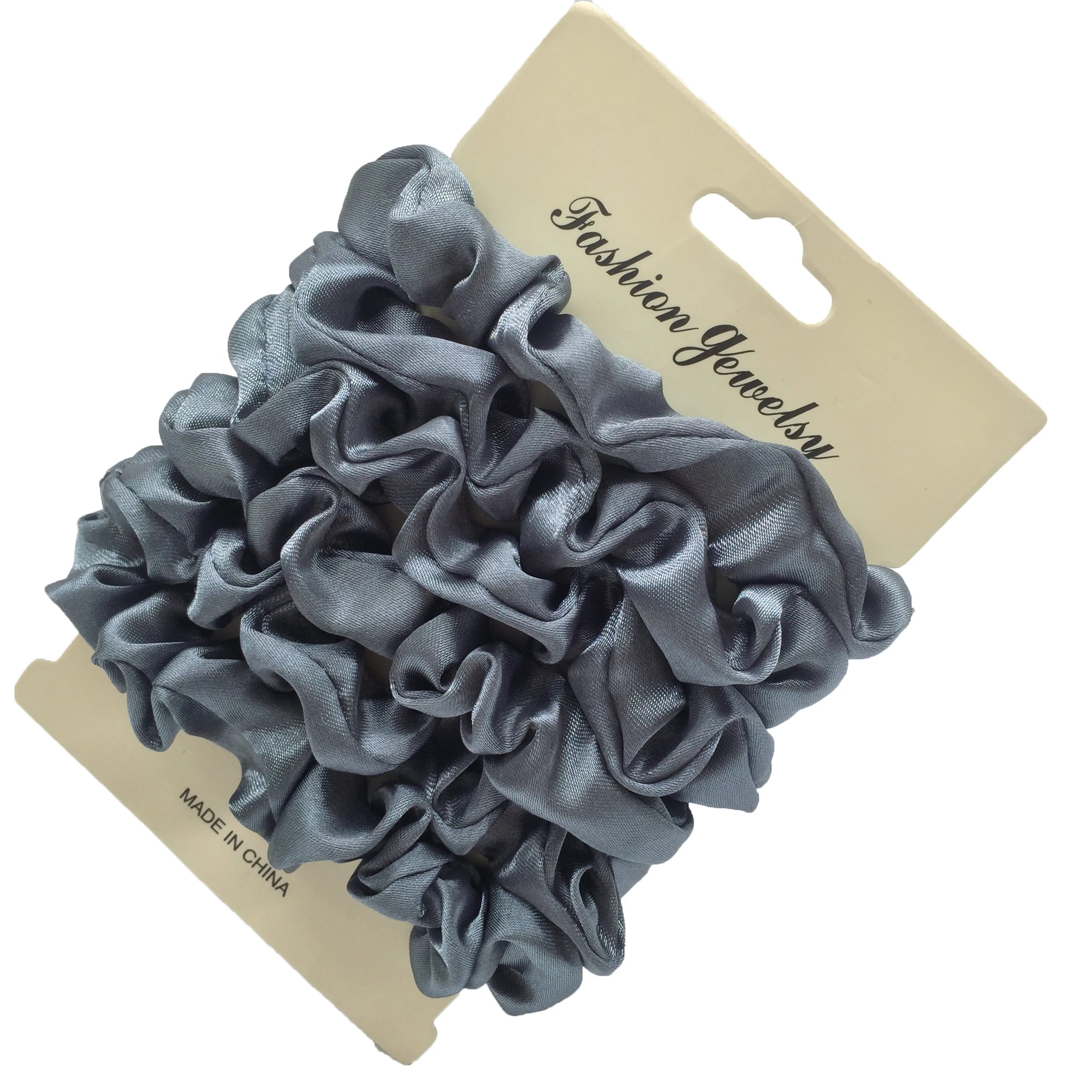 6Pcs Elegant Hair Scrunchies