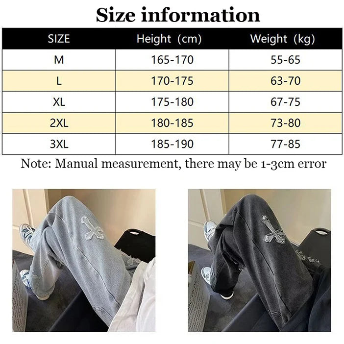 Vintage Men's Straight Jeans