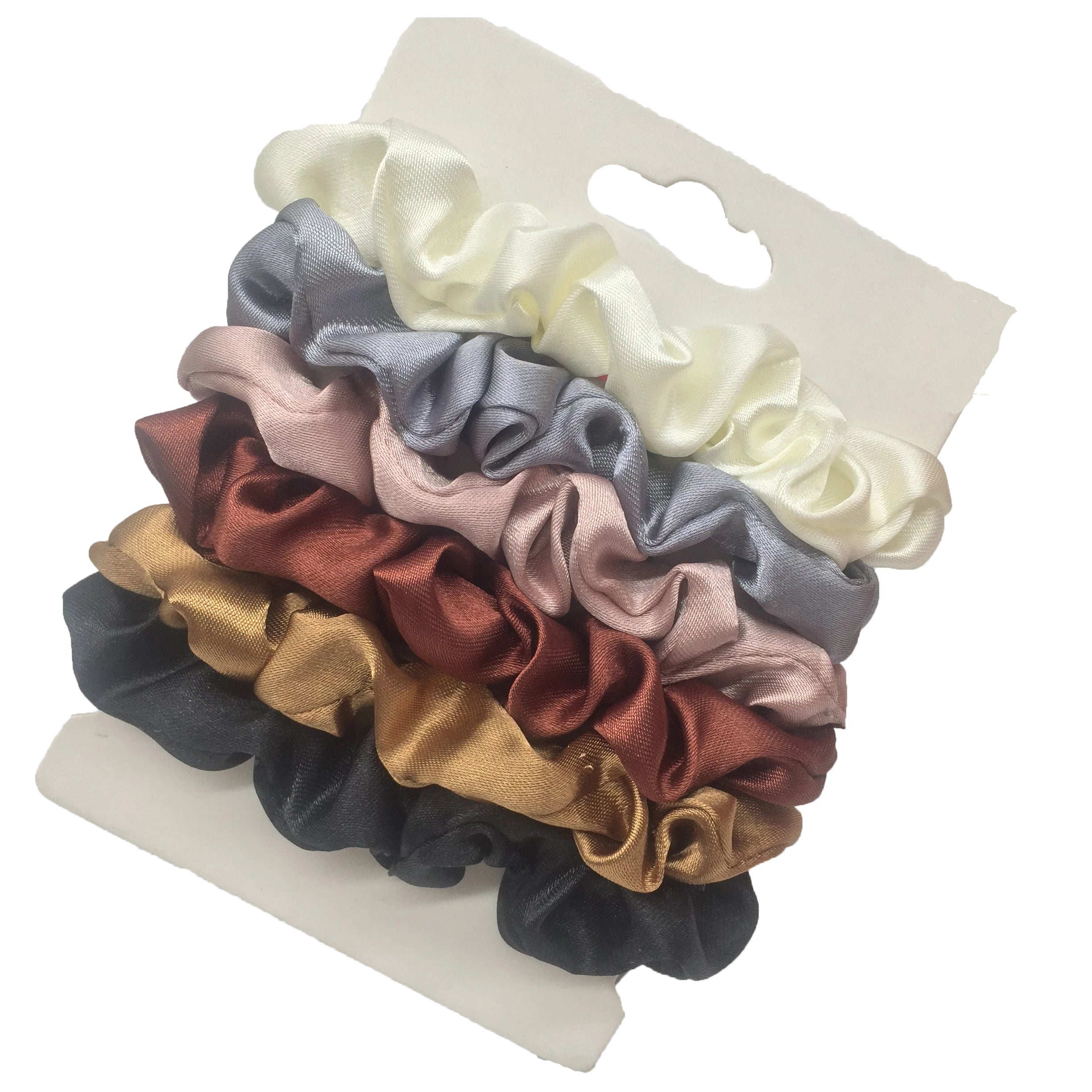 6Pcs Elegant Hair Scrunchies