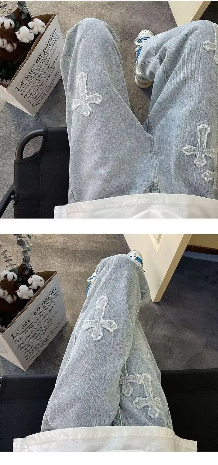 Vintage Men's Straight Jeans