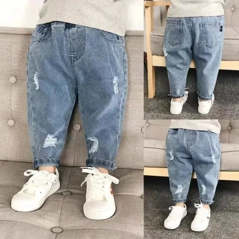 Boys Casual Jeans Children