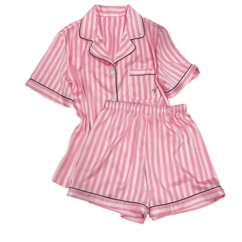 Large Size Women Pajamas Set Short