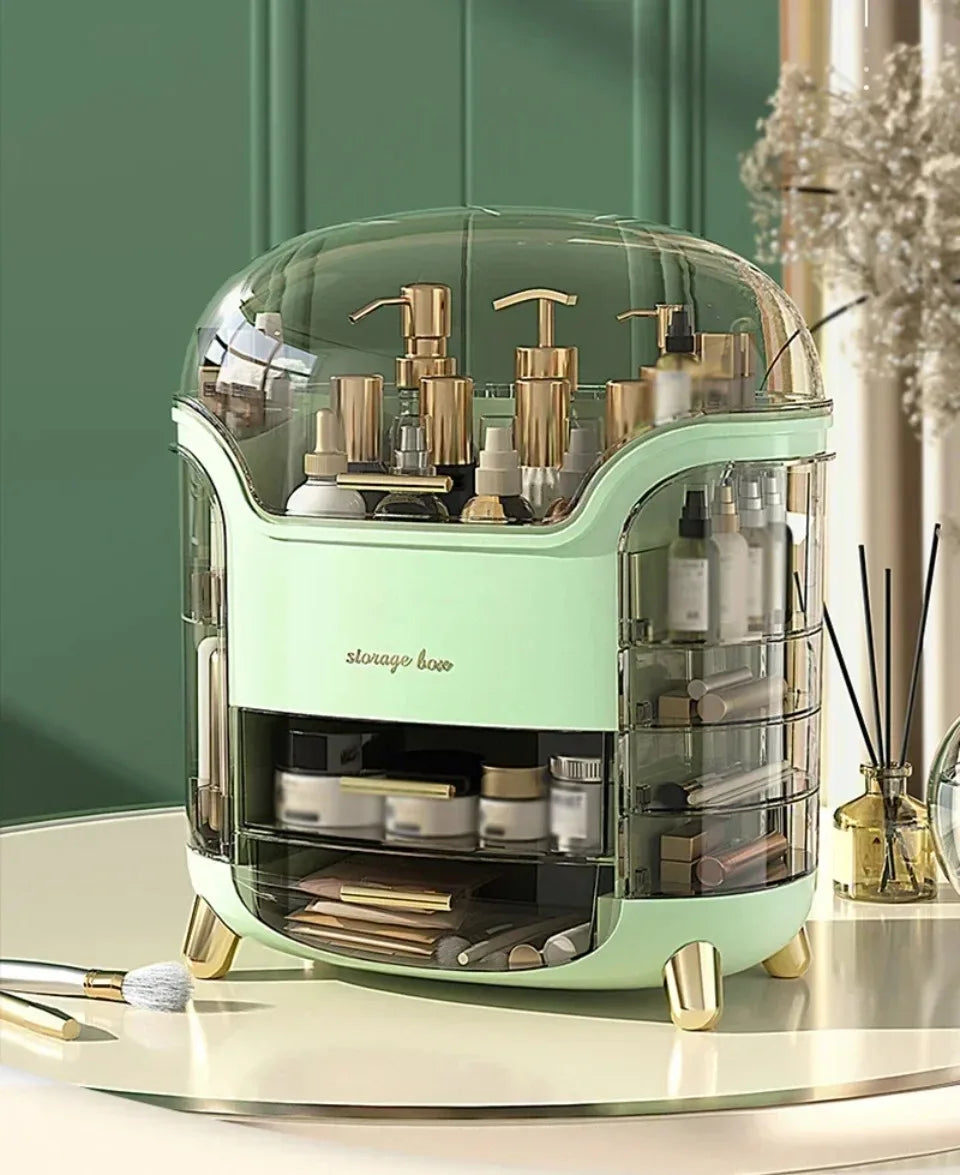 Transparent Jewelry Cosmetic Storage Box