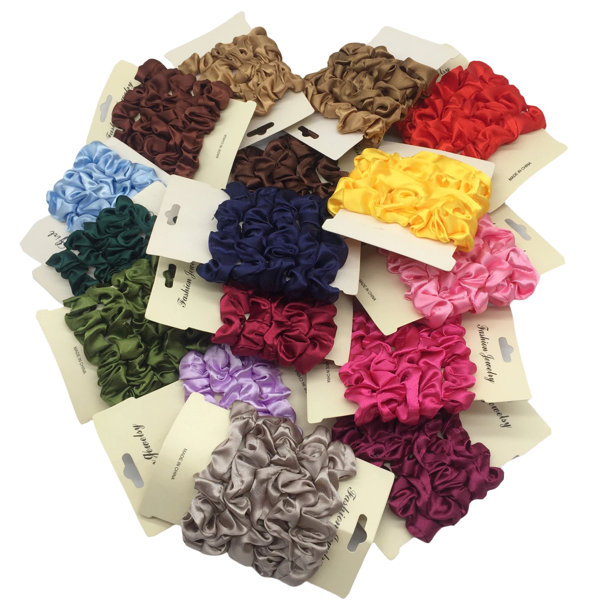 6Pcs Elegant Hair Scrunchies