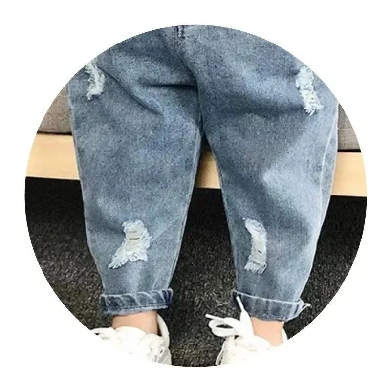Boys Casual Jeans Children