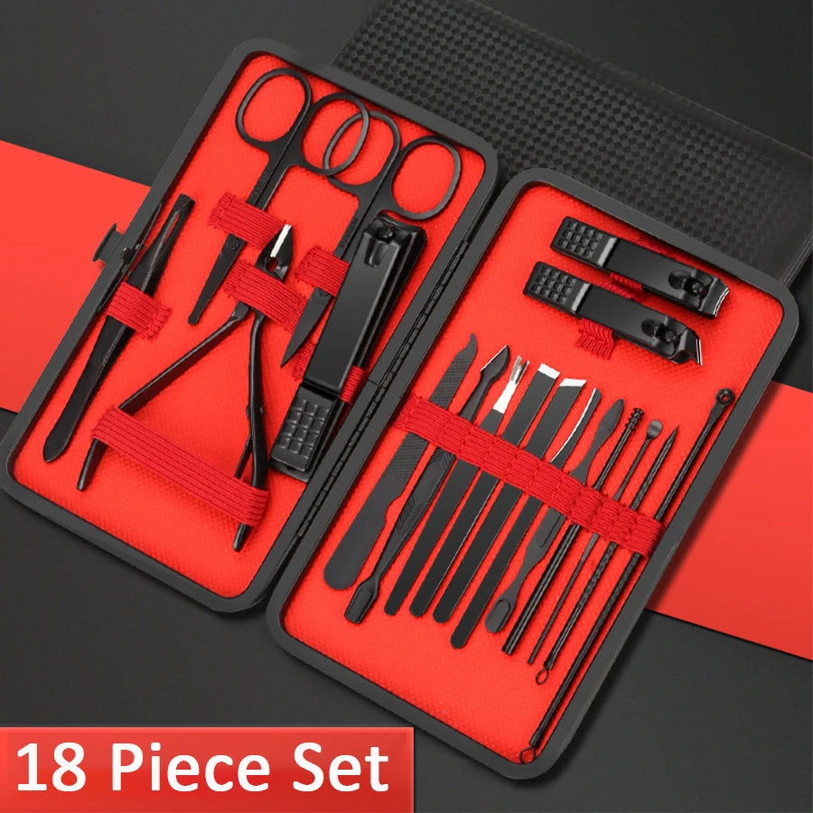 Professional Manicure Set Kits Stainless Steel