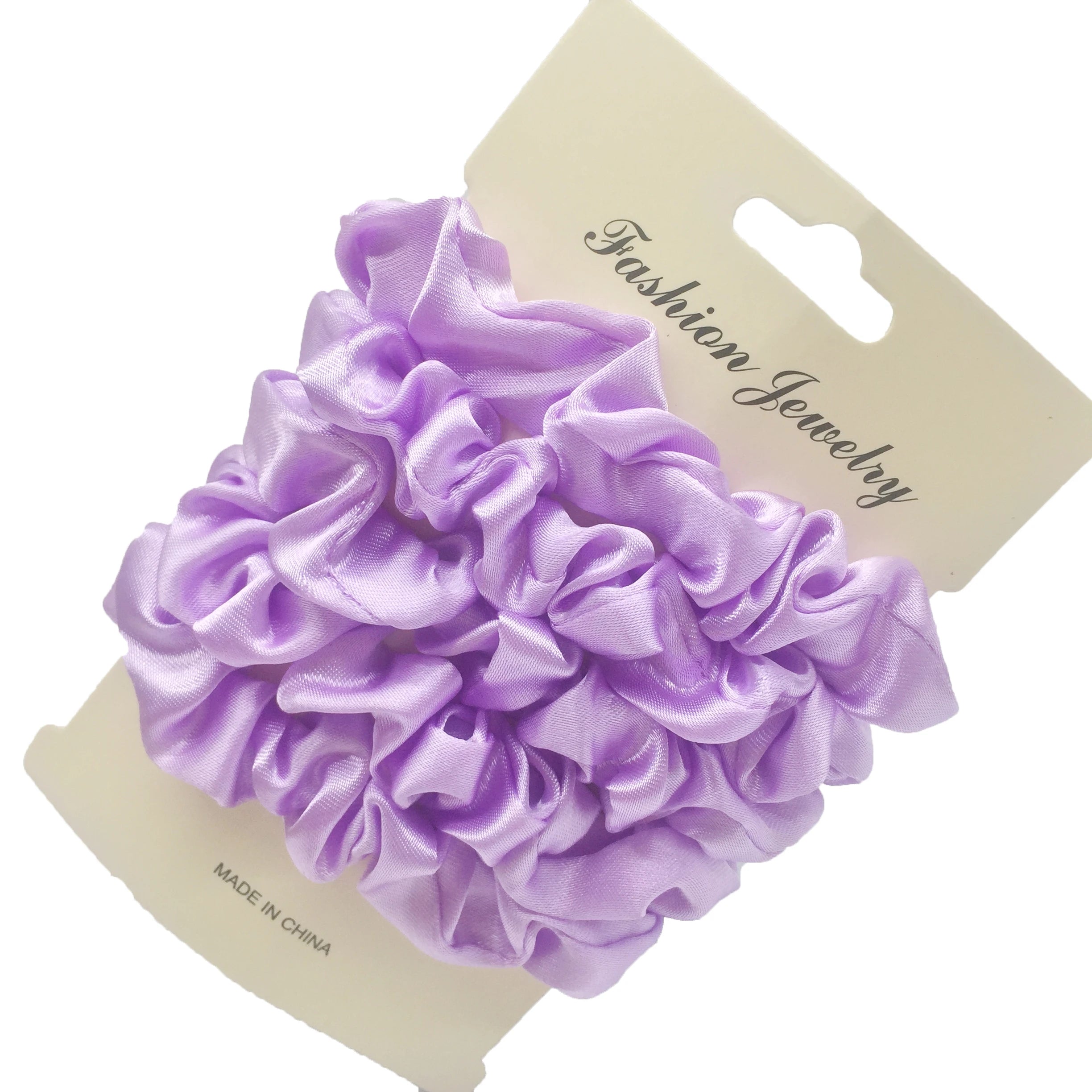 6Pcs Elegant Hair Scrunchies