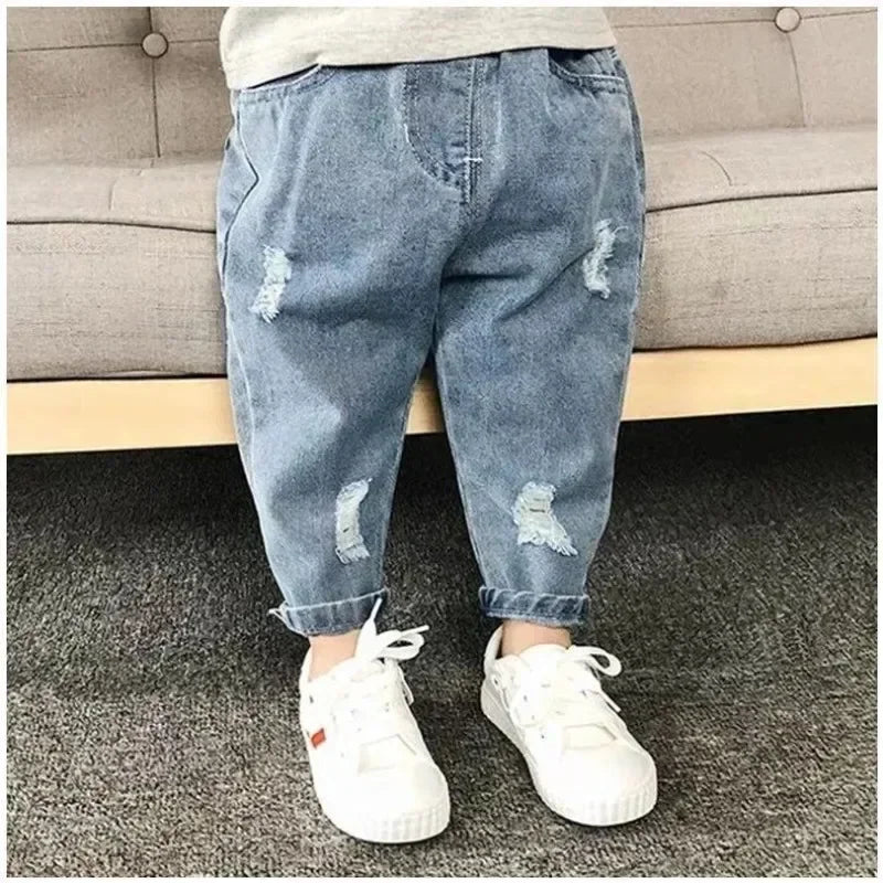 Boys Casual Jeans Children
