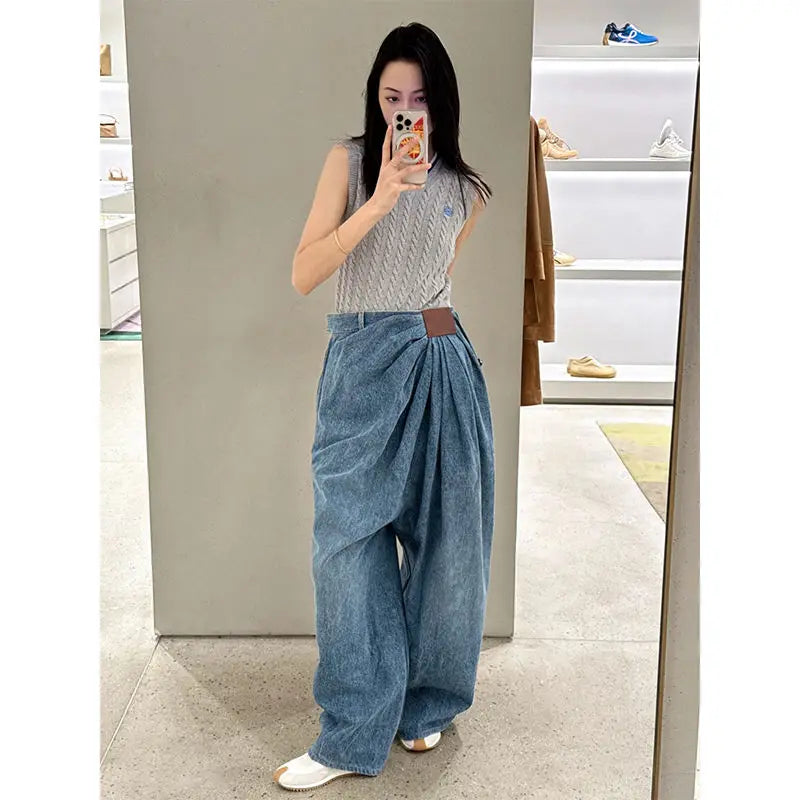 Jeans Women Loose Style Large Size