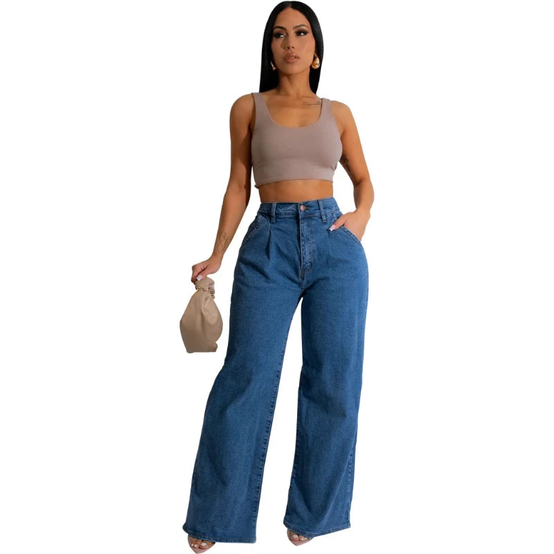 Jeans Women Long Pants Denim