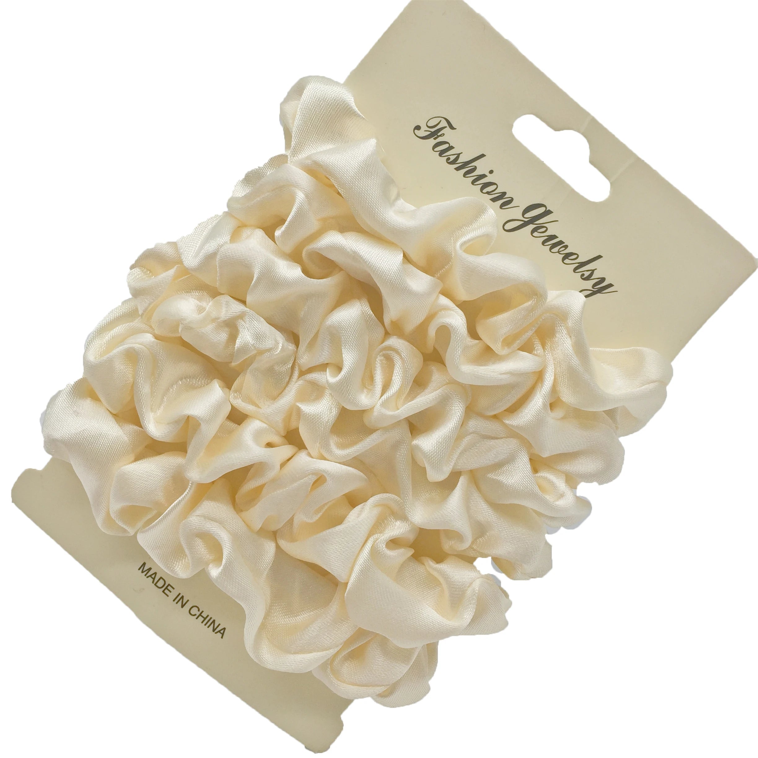 6Pcs Elegant Hair Scrunchies