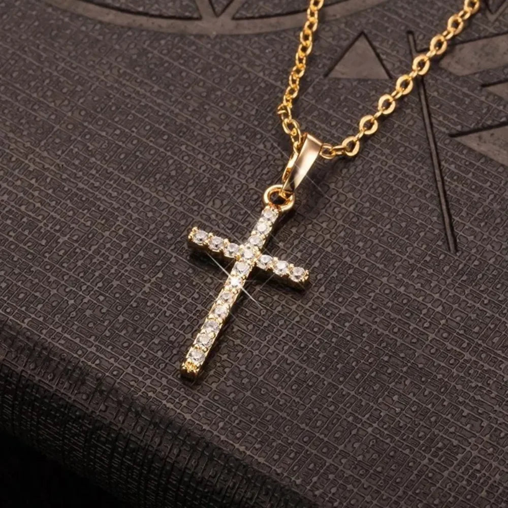 Cross Pendant Rhinestone