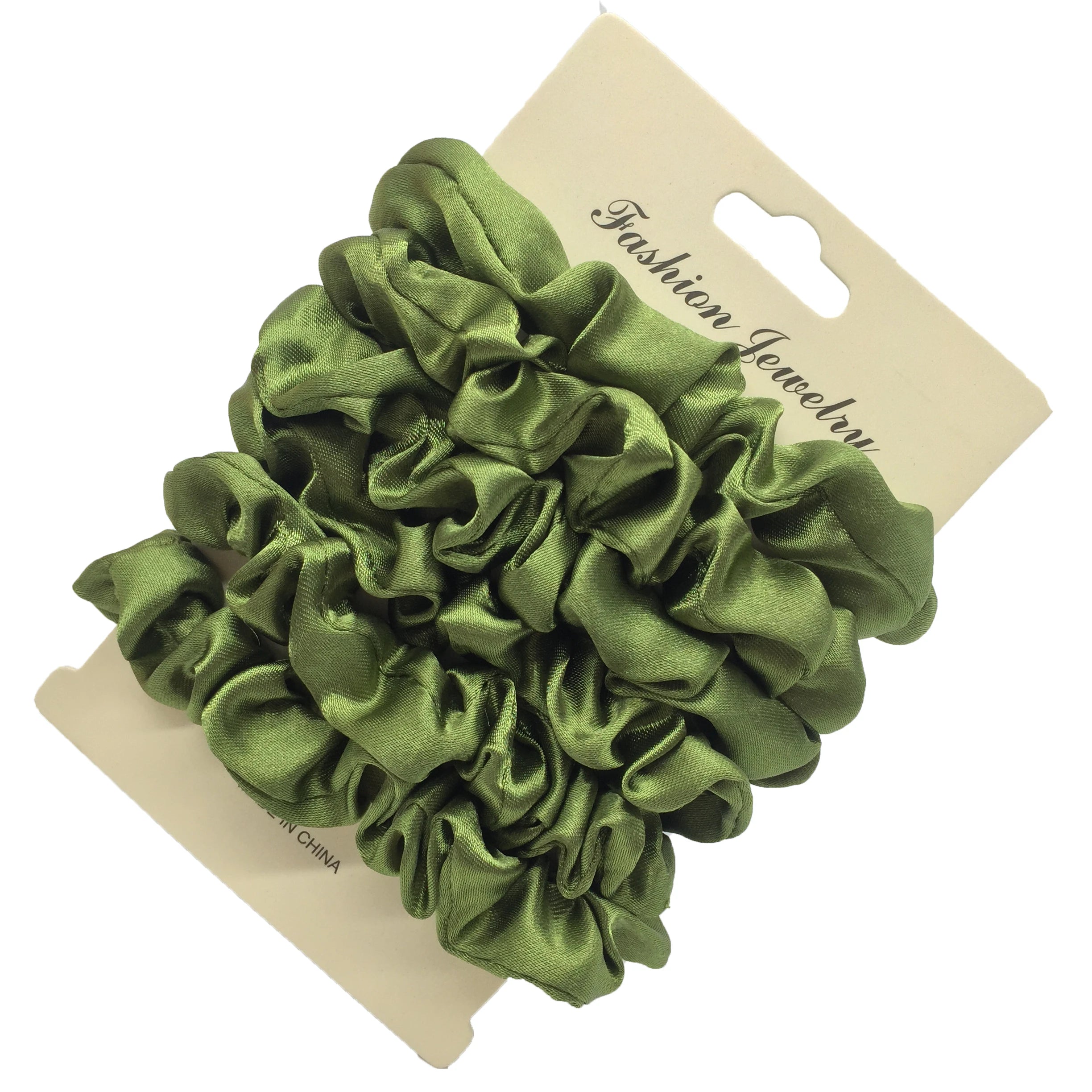 6Pcs Elegant Hair Scrunchies