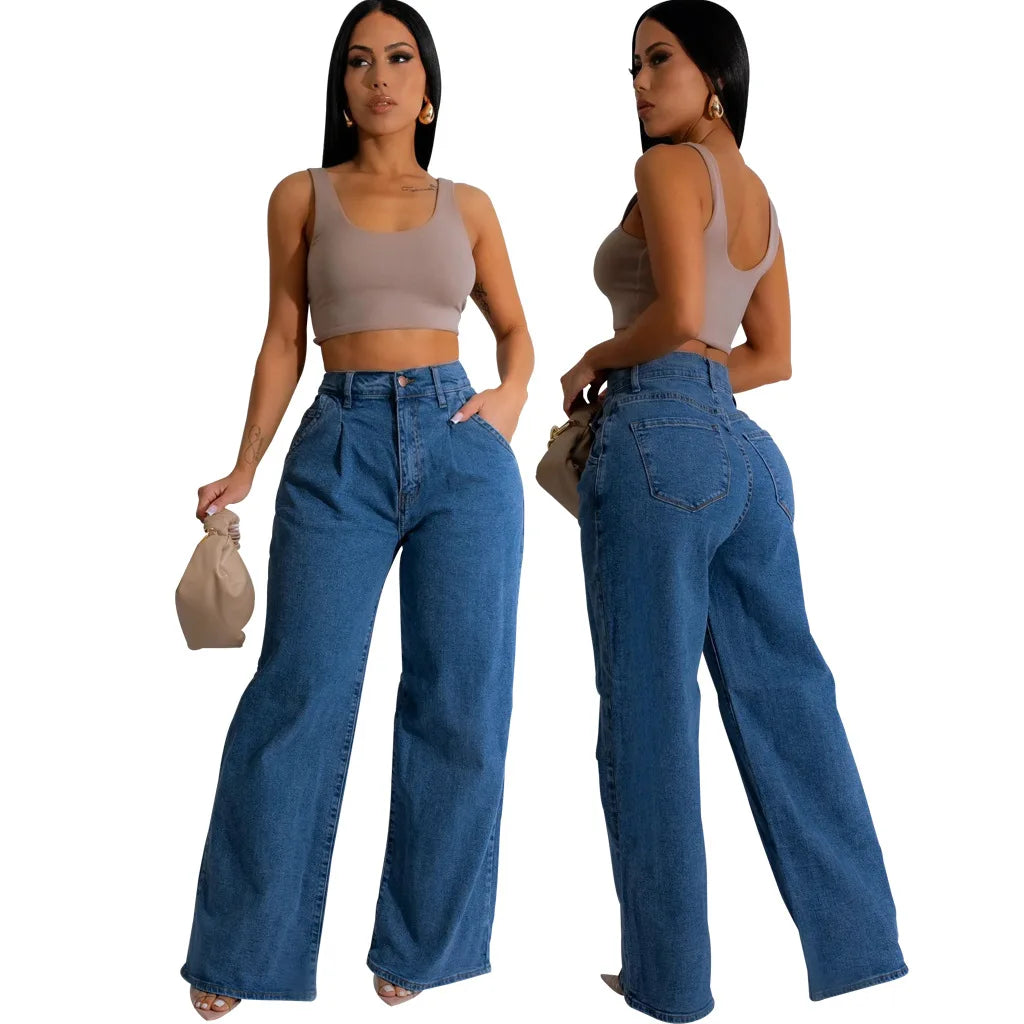 Jeans Women Long Pants Denim
