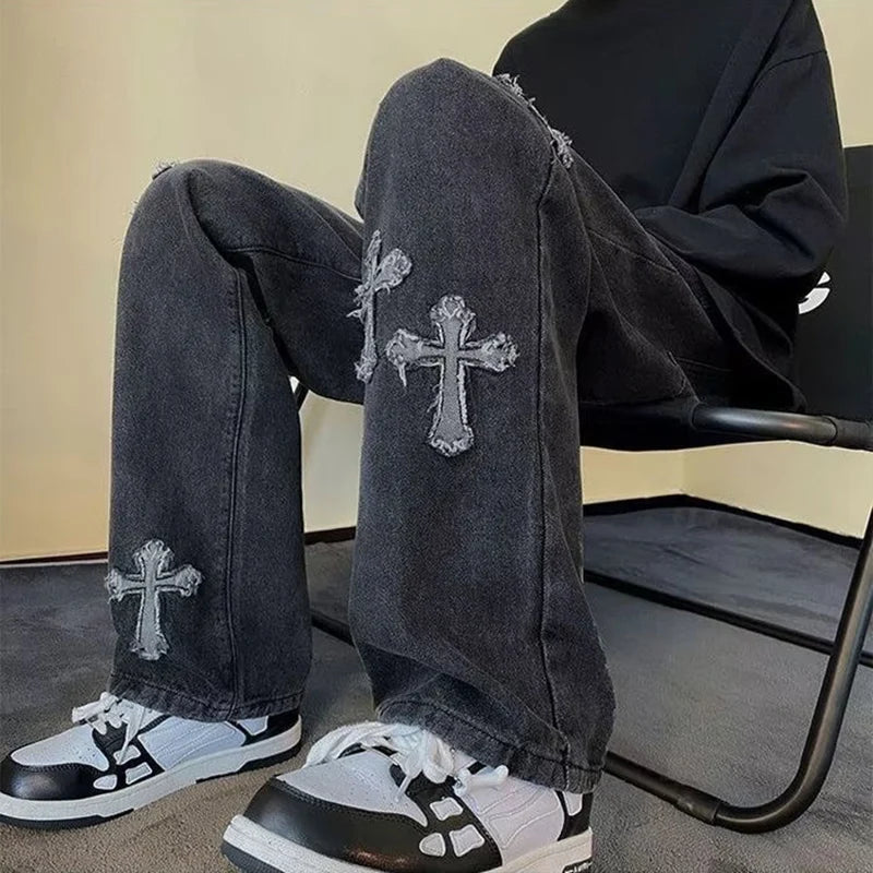 Vintage Men's Straight Jeans