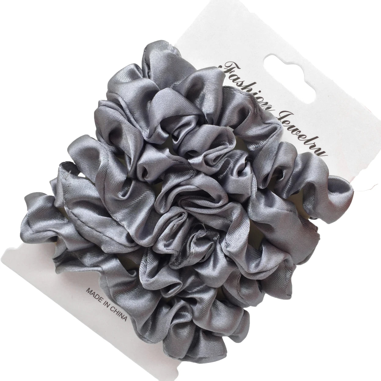 6Pcs Elegant Hair Scrunchies