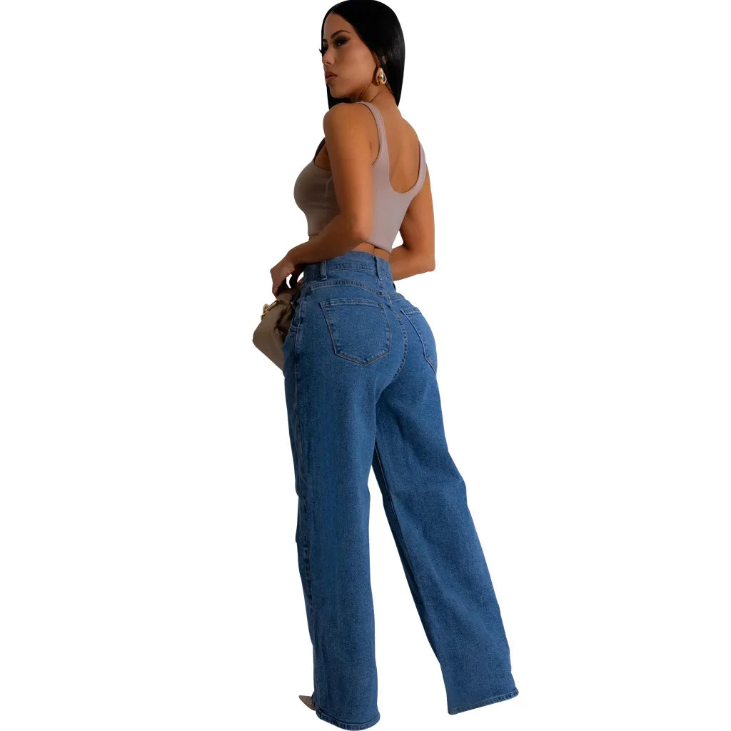 Jeans Women Long Pants Denim