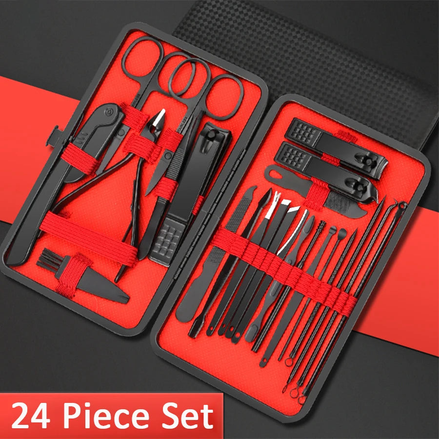Professional Manicure Set Kits Stainless Steel