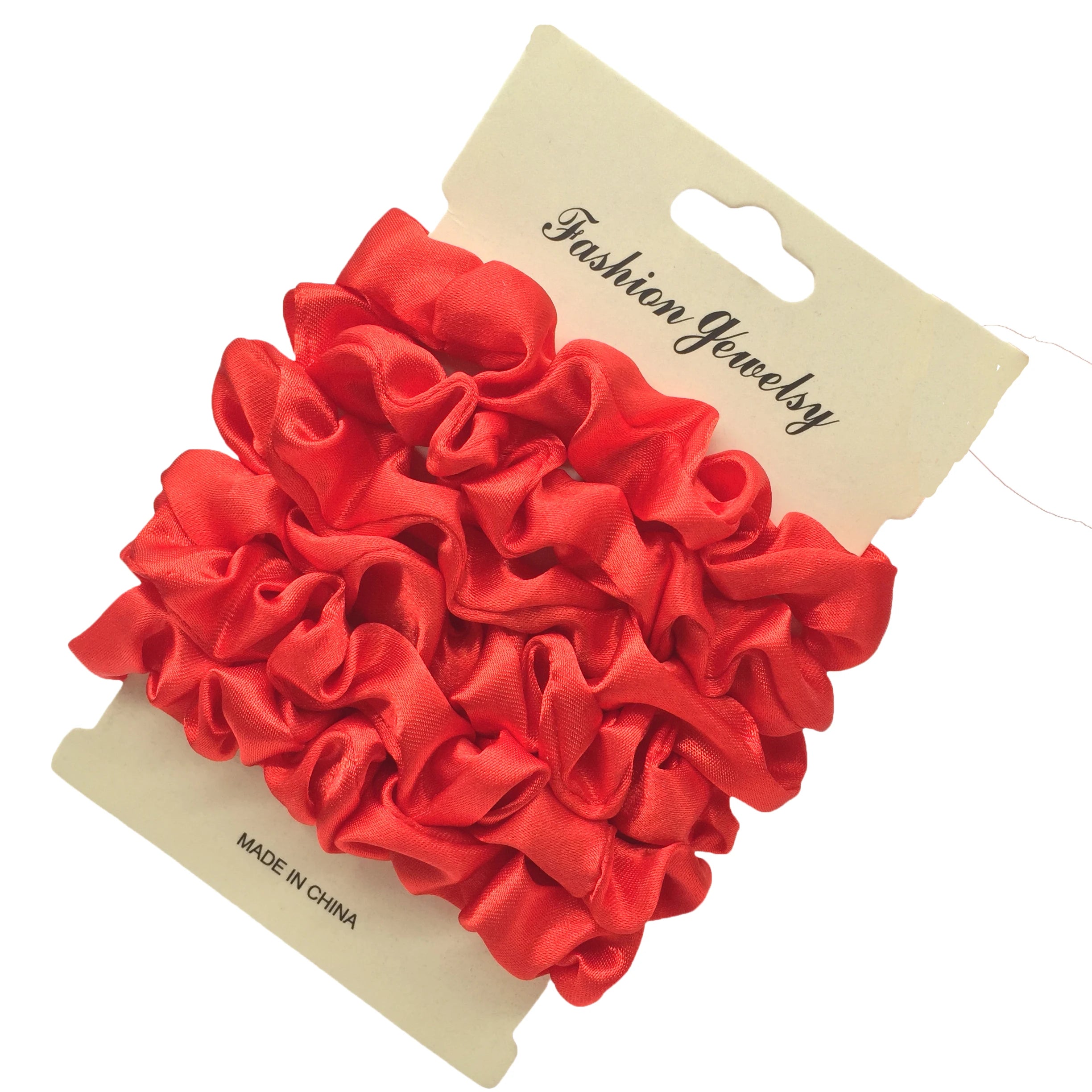 6Pcs Elegant Hair Scrunchies