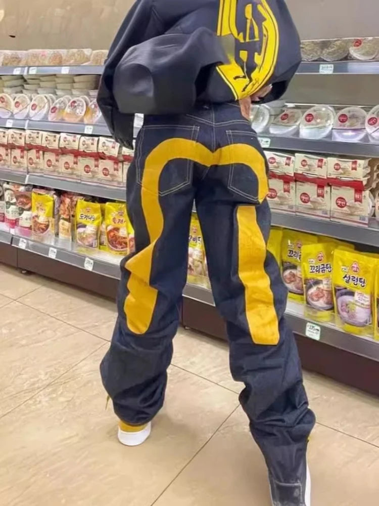 hip-hop jeans men and women