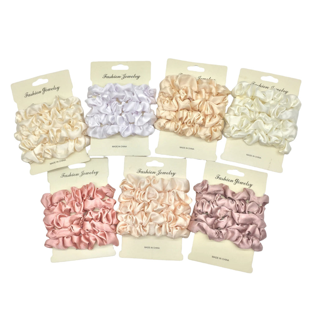 6Pcs Elegant Hair Scrunchies
