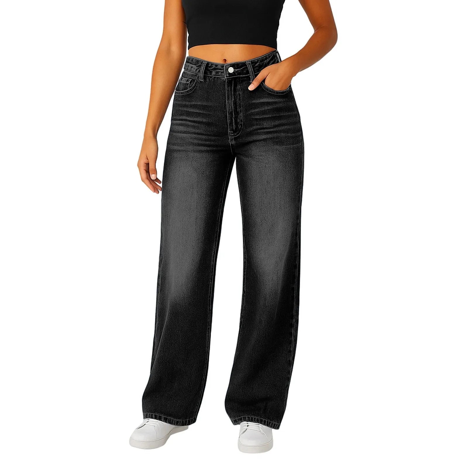 Wide-Leg Jeans Women