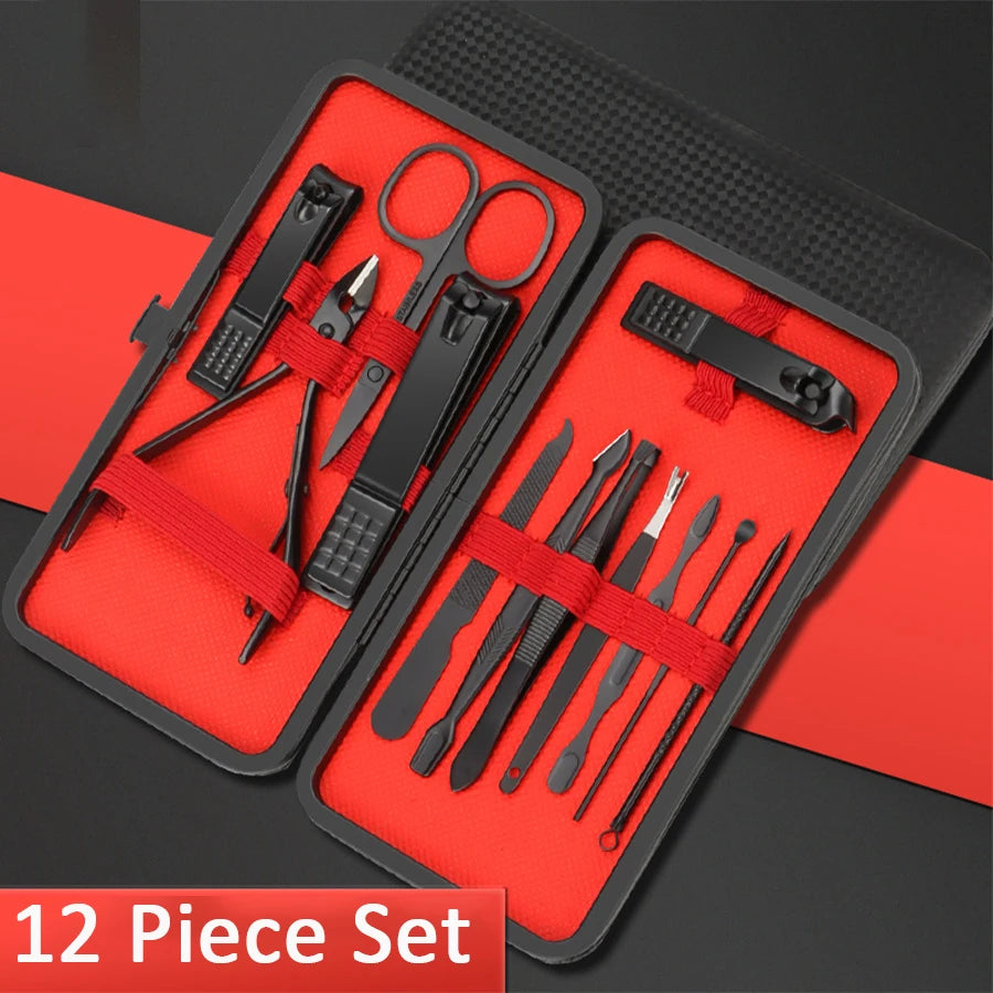Professional Manicure Set Kits Stainless Steel