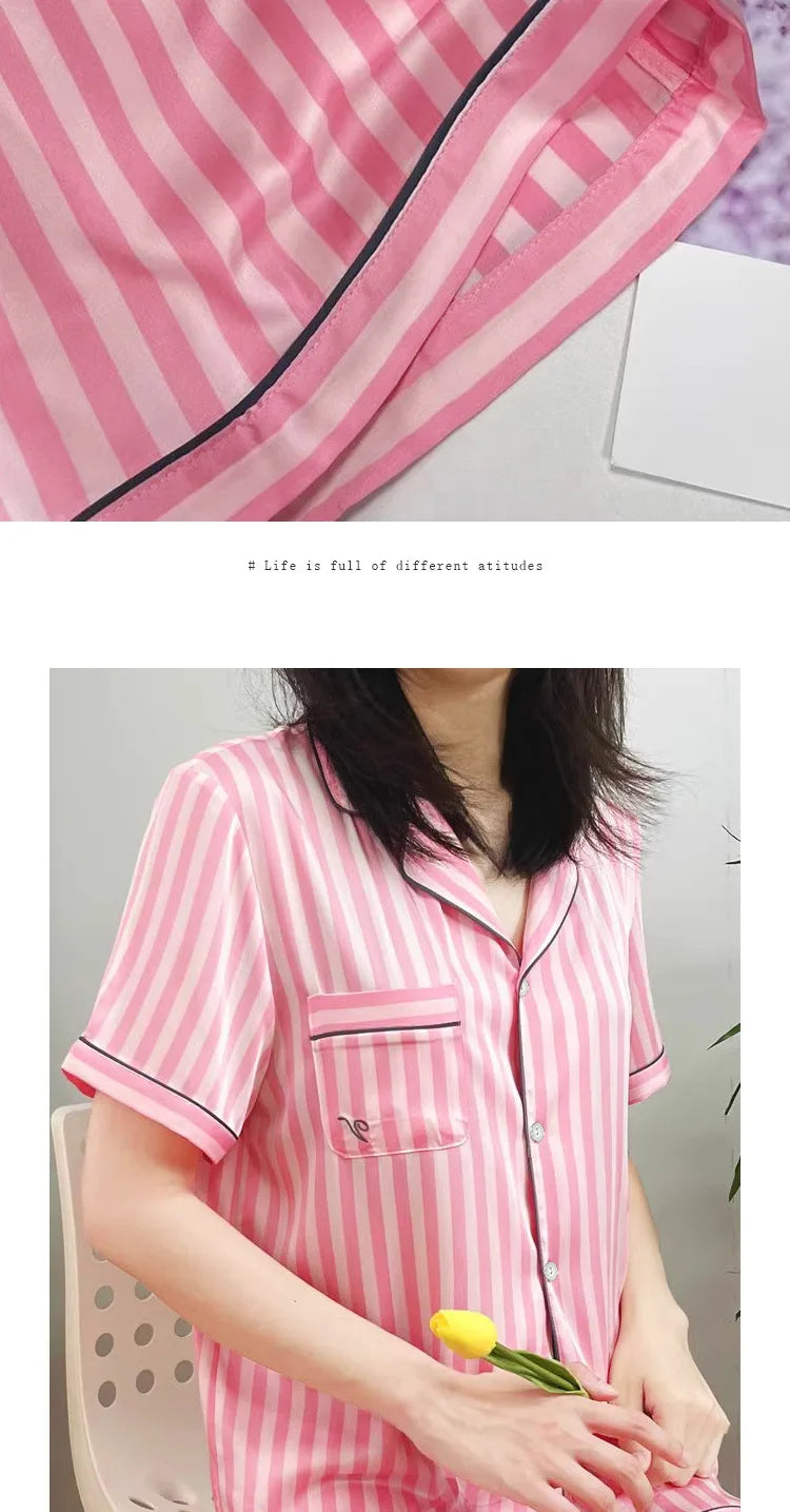 Large Size Women Pajamas Set Short