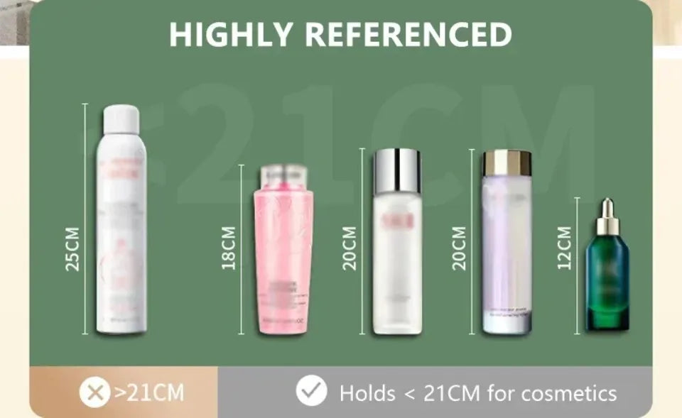 Transparent Jewelry Cosmetic Storage Box