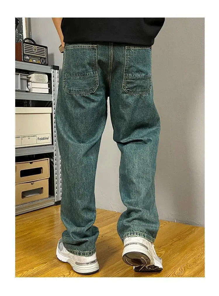 Jeans Men's Loose Straight Leg