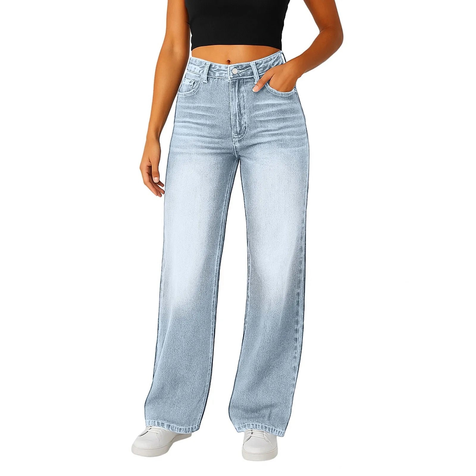 Wide-Leg Jeans Women