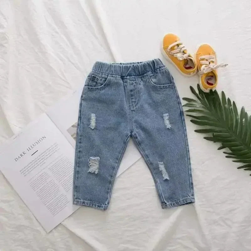 Boys Casual Jeans Children
