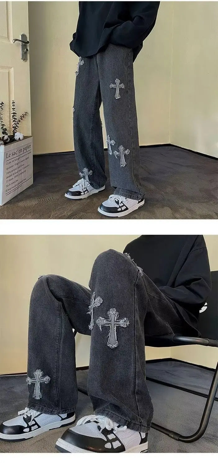 Vintage Men's Straight Jeans