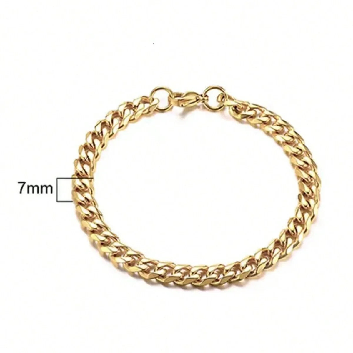 New Vintage 18K Gold Plated Stainless Steel