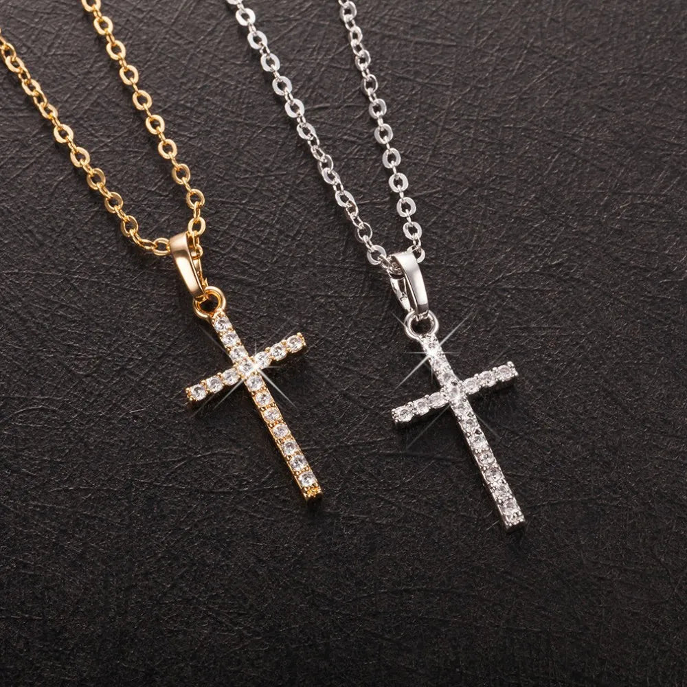 Cross Pendant Rhinestone